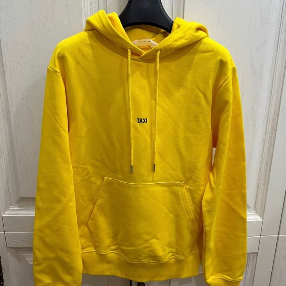 HELMUT LANG unisex NYC taxi hoodie